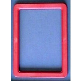 A6 Vertical Ticket Frame - Red