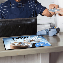 COUNTER MAT - FROSTED COVER