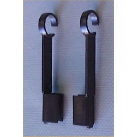Frame Hanger Clip Set - Black