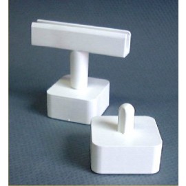 Magnet Stem with T Piece - White