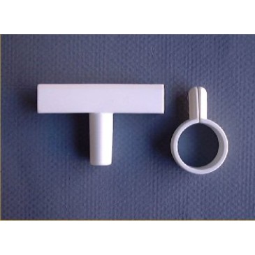 Tube Clip Set - White