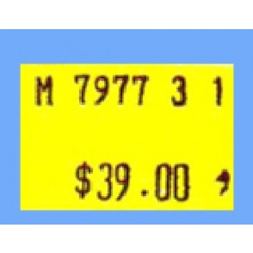 L57 Fluoro Yellow Label
