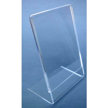 Single Sided Acrylic Card Holder - A4