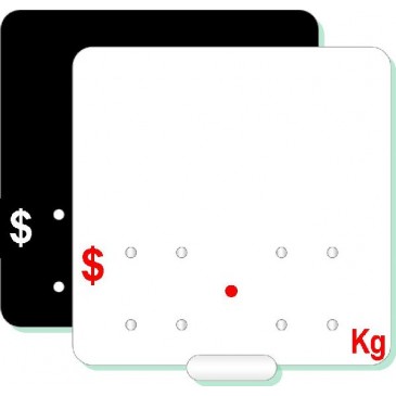 Printed Food Ticket Size 4
