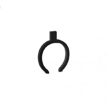 Circular Clip Size 1 - Black