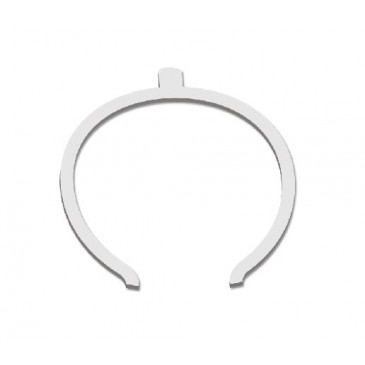 Circular Clip Size 3 - White