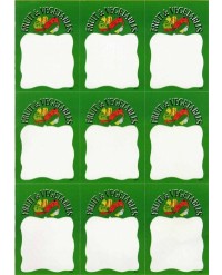 9 Up Fruit & Veg Tickets