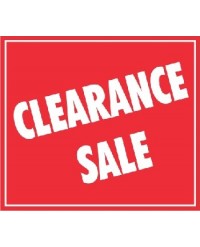 STICKER CLEARANCE SALE RED (250)