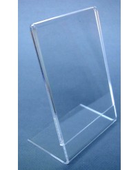 Single Sided Acrylic Card Holder - A4