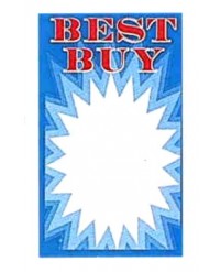 Stick-A-Ticket - Best Buy Starburst