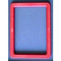 A6 Vertical Ticket Frame - Red