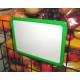 A5 Horizontal Frame - Green, with Mesh Clips