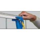 Gripper grips to magnetic ceiling bar