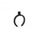 Circular Clip Size 1 - Black